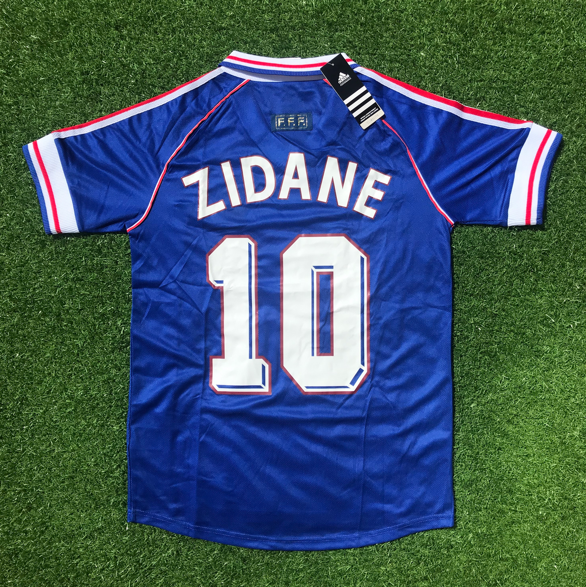 1998 France Home Jersey - Retro – Indiansoccermart