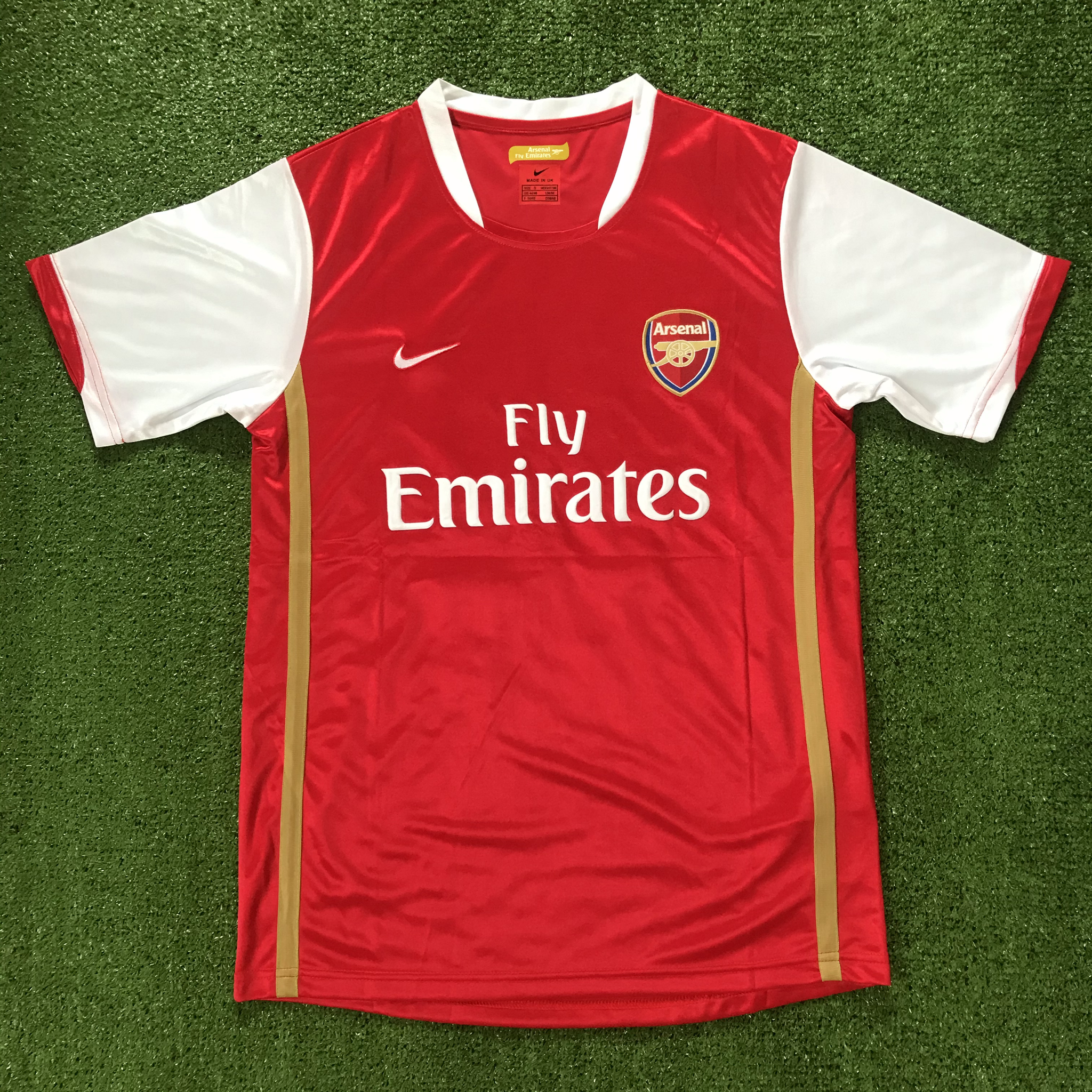 2006/07 Arsenal Home Football Shirt / Old Vintage Soccer Jersey