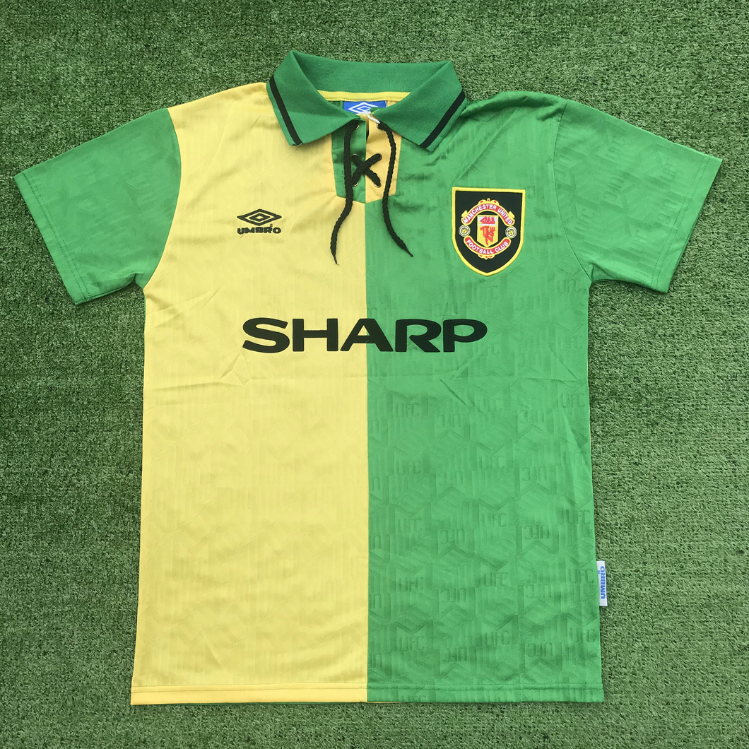 Retro Manchester United Away Jersey 1992/94 By Umbro