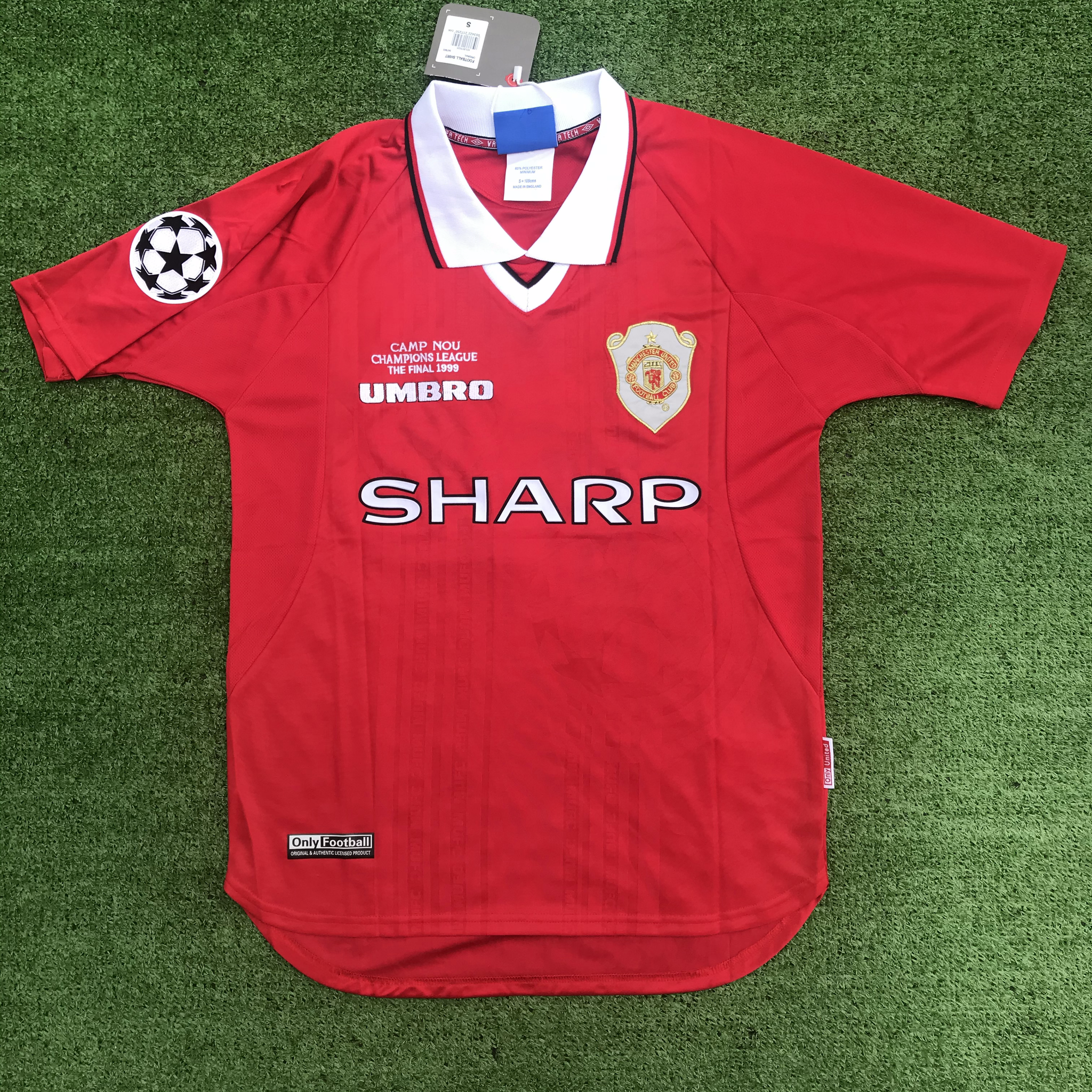 Retro Manchester United Champions League Final 1999 Home – SelectKits