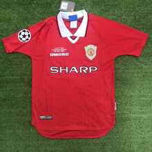 Load image into Gallery viewer, Retro Manchester United Champions League Final 1999 Home
