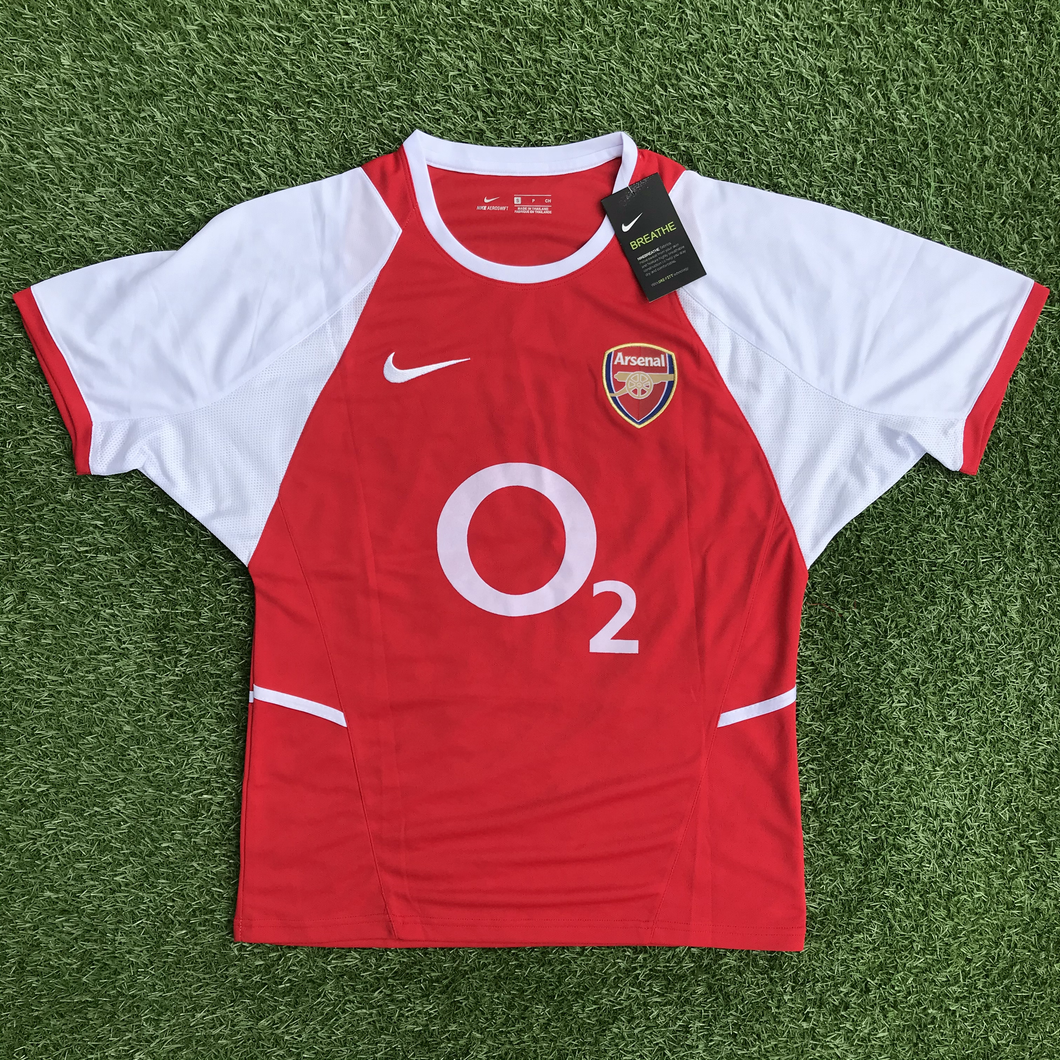 Arsenal 2002-23 Home Retro Football Jersey – Sports Wing