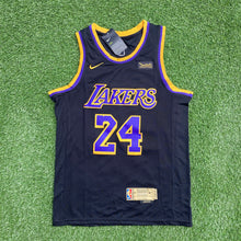 Load image into Gallery viewer, Retro NBA Black Los Angeles Lakers - Bryant 24
