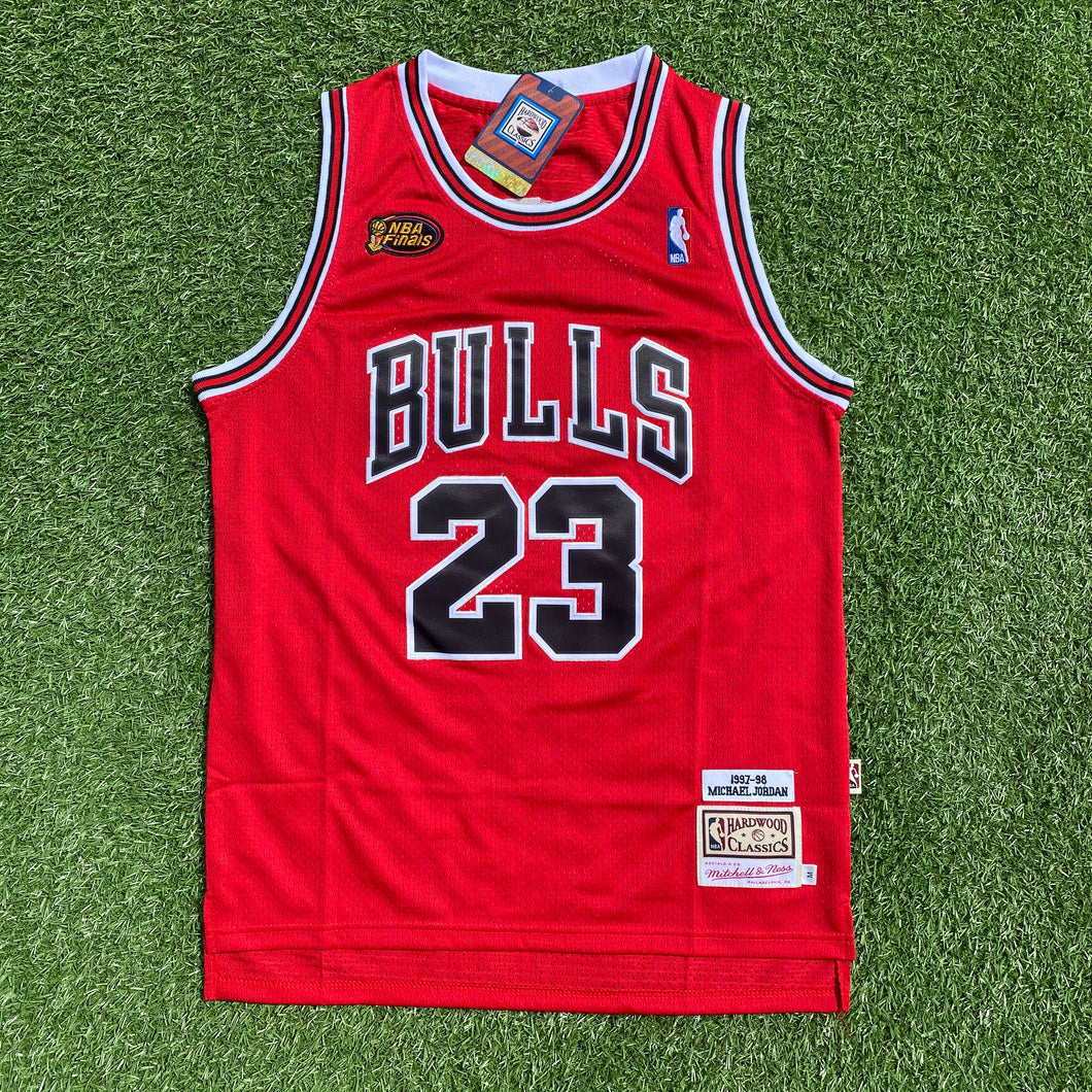 Retro NBA All-Star Finals Red Chicago Bulls 1997/1998 - Jordan 23