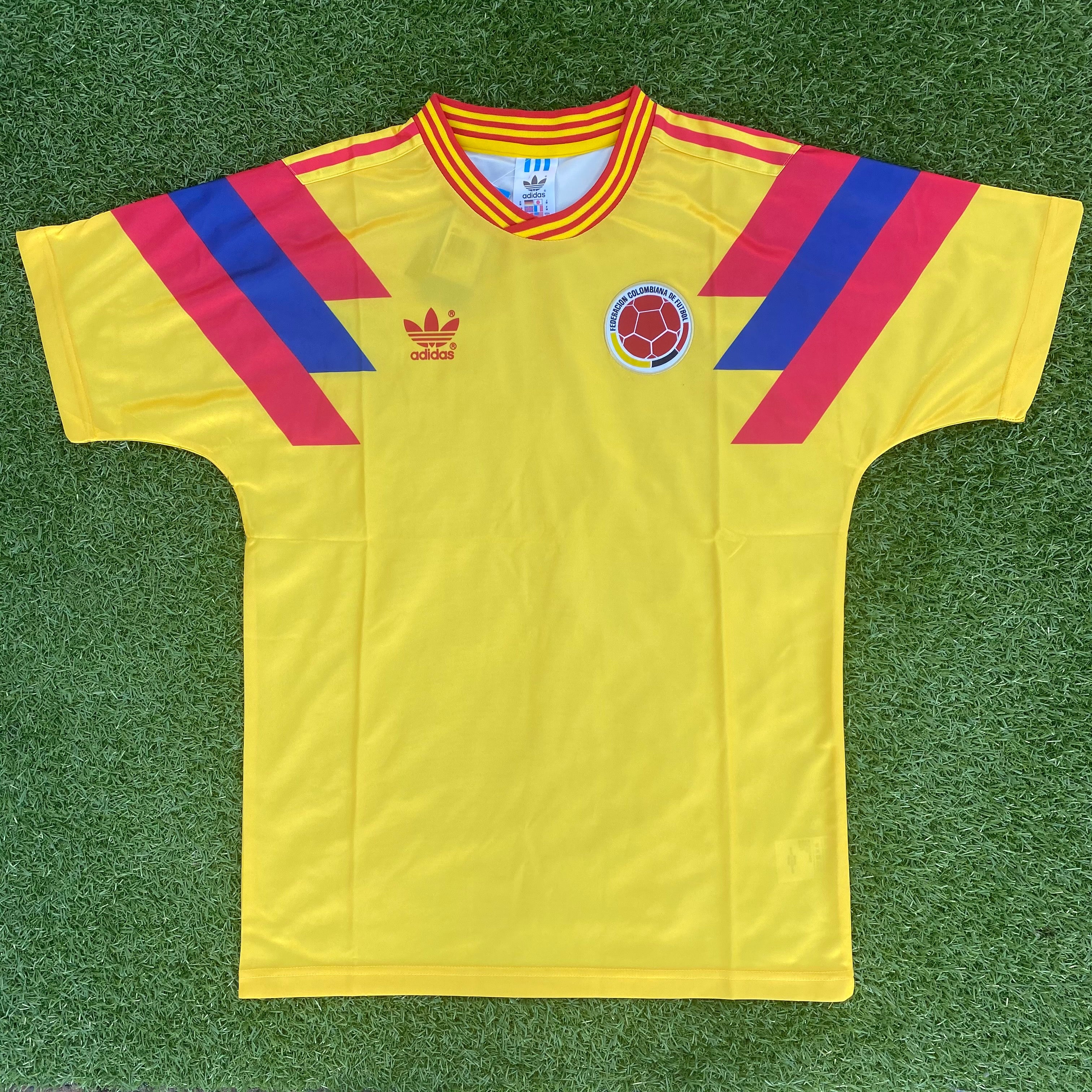 Colombia 1990 World Cup Retro Jersey