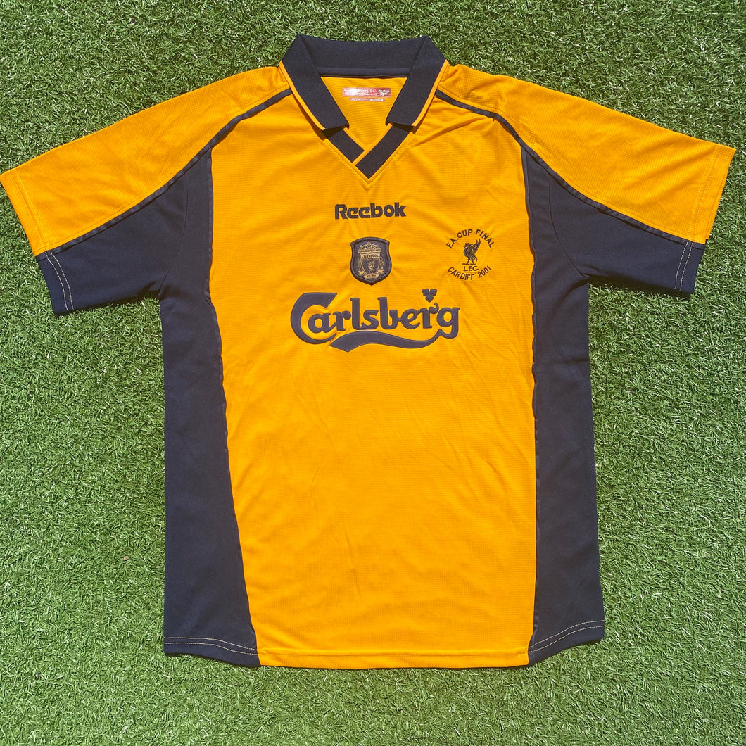 Retro Liverpool 2000/01 F.A Cup Final Away