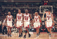 Load image into Gallery viewer, Retro NBA White/Beige Chicago Bulls 1995/1996 - Jordan 23
